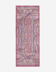 pembe sawa desenli şal