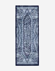 lacivert sawa desenli şal