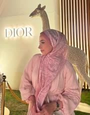 pudra miza desenli şal