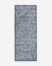 mavi nare desenli şal