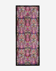 siyah nare desenli şal