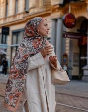 somon soho desenli şal