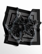 siyah sera soft eşarp