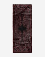 mor zena desenli şal