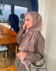 vizon lena desenli şal