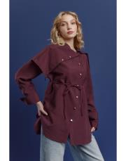 mürdüm sarah yaka detaylı gömlek