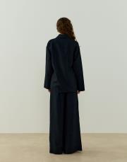 lacivert lady pantolonlu takım 4