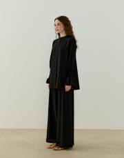 siyah melanj keten takım 3