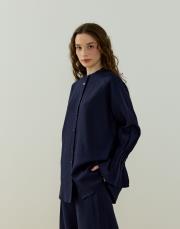 lacivert melanj keten takım 3