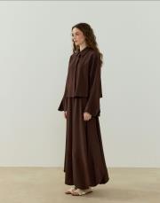 kahve allor keten takım 2