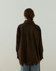 kahverengi floral gömlek 4