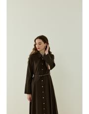 antrasit lera keten elbise 3