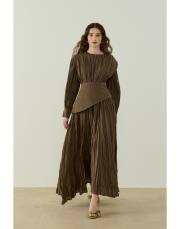 vizon moe vual elbise