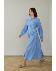 bebe mavisi kate elbise 2