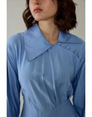 bebe mavisi kate elbise 4