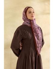 pembe sirius desenli şal 3