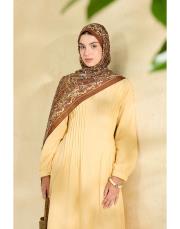 kahve sirius desenli şal 4