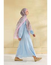 krem sirius desenli şal 2