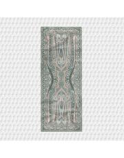 turkuaz luna desenli şal 5