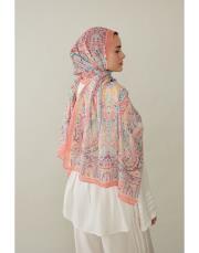 yavruağzı miu desenli şal 3