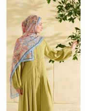 bebe mavisi miu desenli şal 2