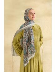 mint flora desenli şal 2