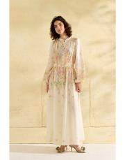 desenli merlin elbise