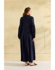 lacivert alisa tensel elbise 3