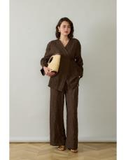 kahve lulu kraşlı takım