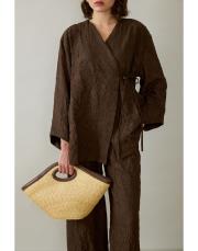 kahve lulu kraşlı takım 3