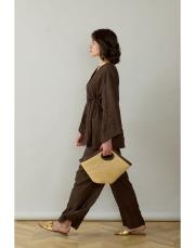 kahve lulu kraşlı takım 4