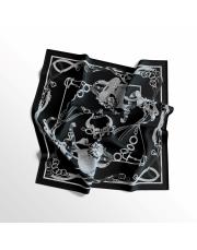 1901 siyah-gri  zela twill eşarp 4