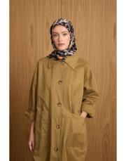 1902 siyah-gold zela twill eşarp 4