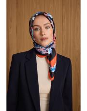 2003 turuncu  açelya twill eşarp 3