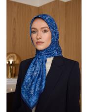 2101 lacivert  dora twill eşarp