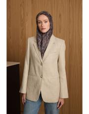 2102 kahverengi dora twill eşarp 2