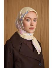 3503 sarı vita twill eşarp 2