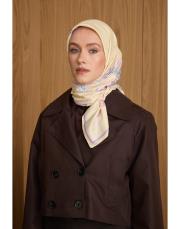 3503 sarı vita twill eşarp 3