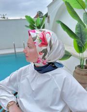 lacivert idil eşarp 2