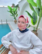 lacivert idil eşarp 3