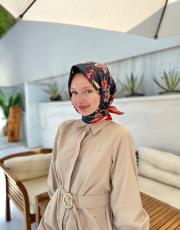 turuncu rana eşarp 2