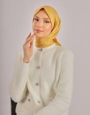 gold düz twill eşarp