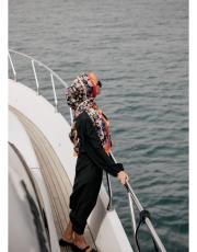 turuncu carmen şal 2