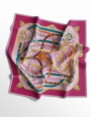 fuşya fora eşarp 4