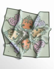 yeşil mina eşarp 3